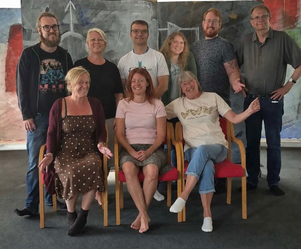 Gruppbild på medverkande